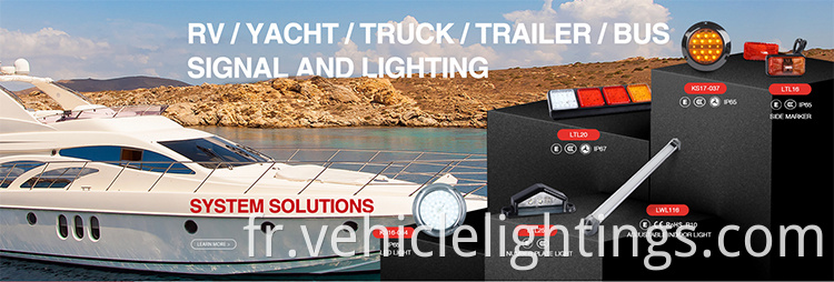 36 LED 12V 24V Camion LED LED LED TRACTOR REPALER LAMPE DE LUMINE DE COURAN